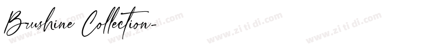 Brushine Collection字体转换